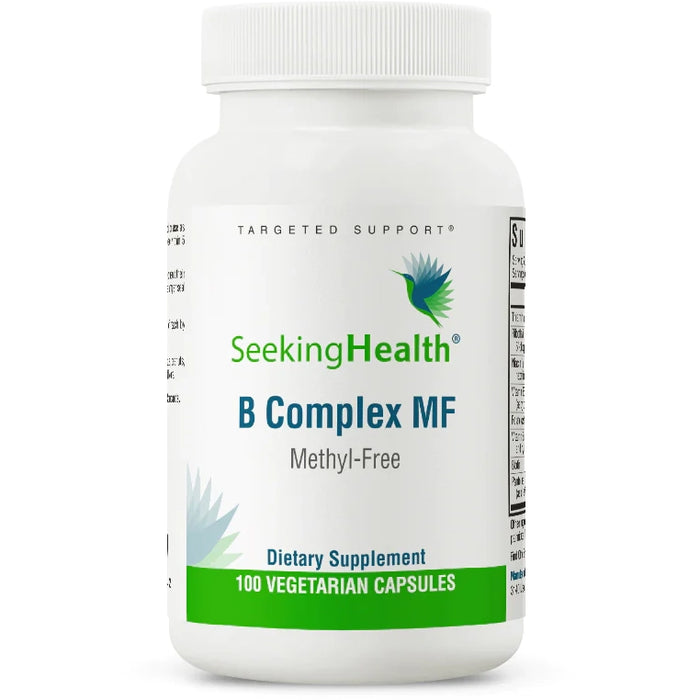 B Complex Methyl-Free (100 Capsules)-Vitamins & Supplements-Seeking Health-Pine Street Clinic