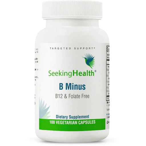 B Minus (100 Capsules)-Vitamins & Supplements-Seeking Health-Pine Street Clinic