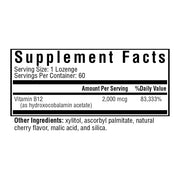 Hydrox-Adeno B12 (60 Lozenges)