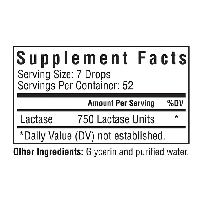 Lactase Drops (0.5 Fluid Ounces)