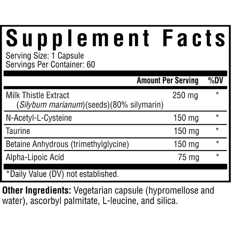 Liver Nutrients (60 Capsules)