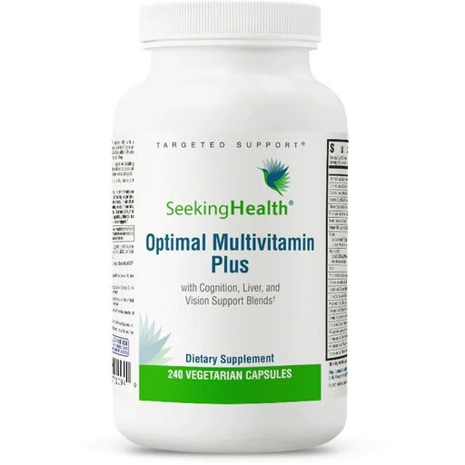 Optimal Multivitamin Plus (240 Capsules)-Vitamins & Supplements-Seeking Health-Pine Street Clinic