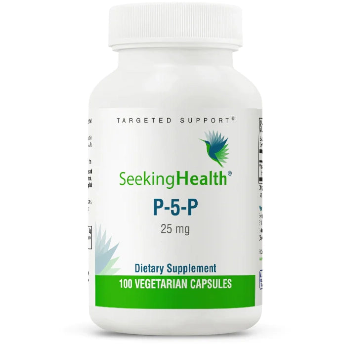 P-5-P (Pyridoxal 5-Phosphate) (100 Capsules)-Vitamins & Supplements-Seeking Health-Pine Street Clinic