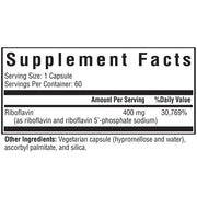 Riboflavin (60 Capsules)