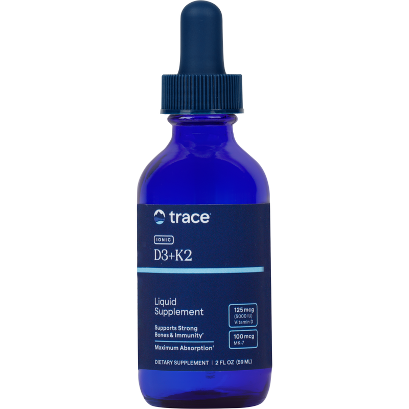 Ionic Vitamin D3 + K2 (2 Fluid Ounces)