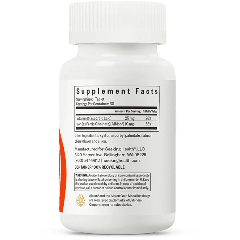 Iron Chewable (60 Tablets)