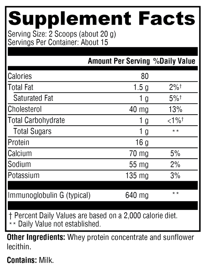 IgG Pure (15 Servings)