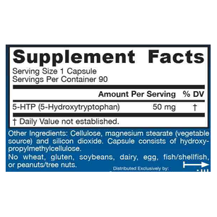 5-HTP 50mg (90 Capsules)