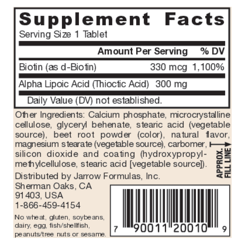 Alpha Lipoic Sustain 300mg