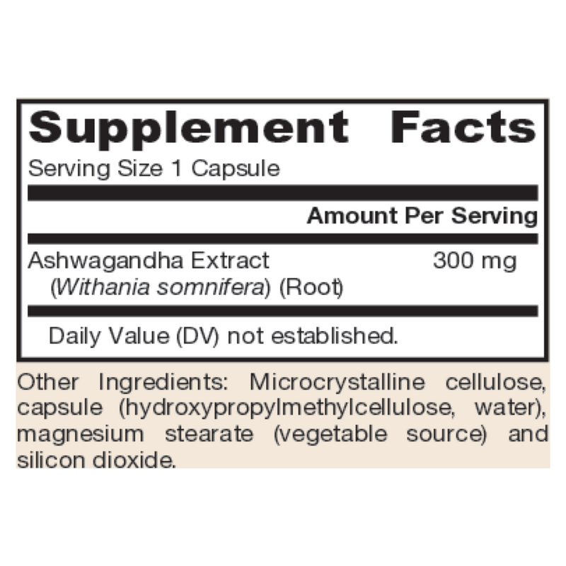 Ashwagandha 300mg (120 Capsules)