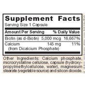 Biotin 5000mcg (100 Capsules)