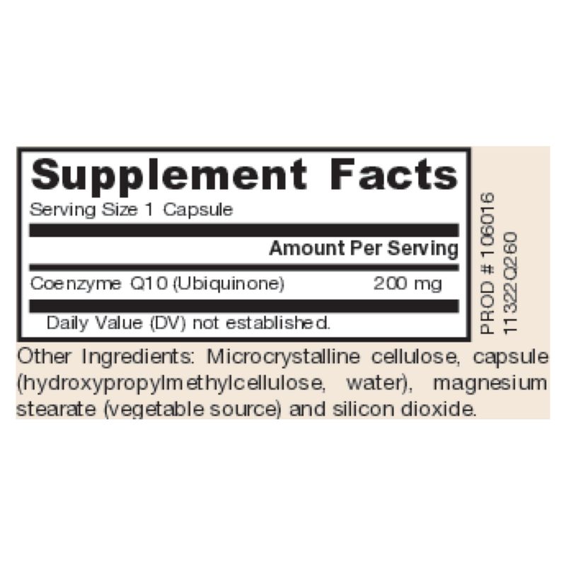 Co-Q10 200mg (60 Capsules)