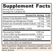 Glucosamine + Chondroitin (240 Capsules)