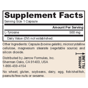 L-Tyrosine 500mg (100 Capsules)
