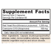 Red Yeast Rice + CoQ10 600mg (120 Capsules)