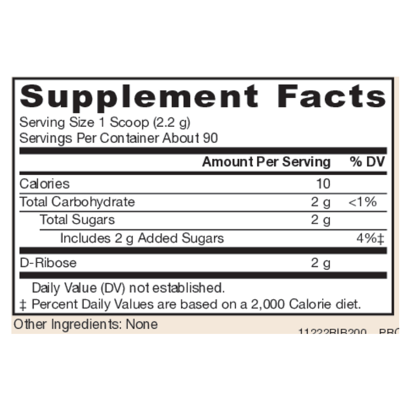Ribose Powder (200 g)