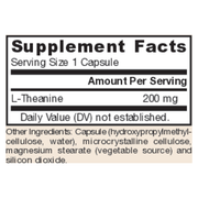 Theanine 200mg (60 Capsules)
