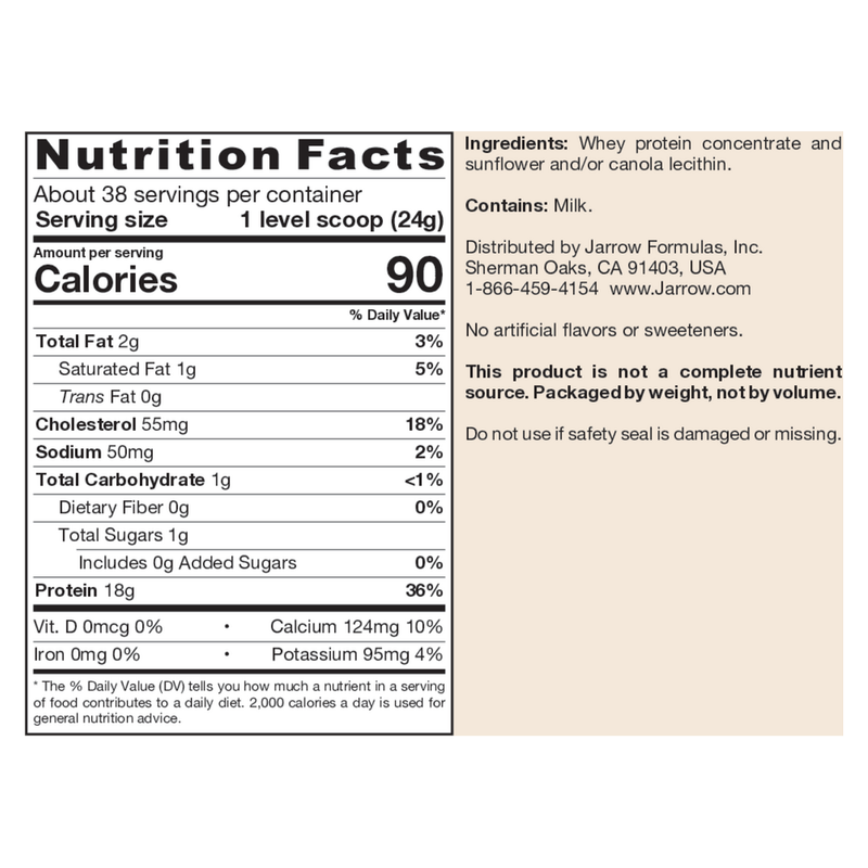 Whey Protein Unflavored (908 g)