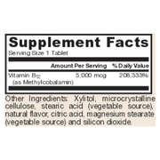 Methyl B-12 5000mcg Cherry (60 Chewables)