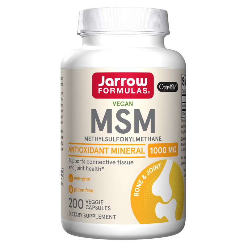 MSM Sulfur 1000mg (200 Capsules)