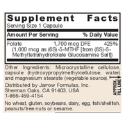 Methyl Folate 1000mcg (100 Capsules)