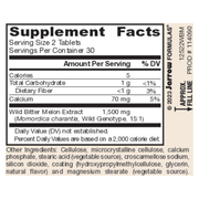 Wild Bitter Melon Extract 750mg (60 Tablets)