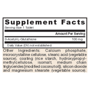 S-Acetyl L-Glutathione 100mg (60 Tablets)