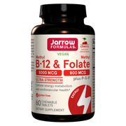 Methyl B-12 & Methyl Folate Cherry (60 Chewables)