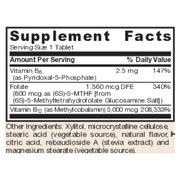 Methyl B-12 & Methyl Folate Cherry (60 Chewables)