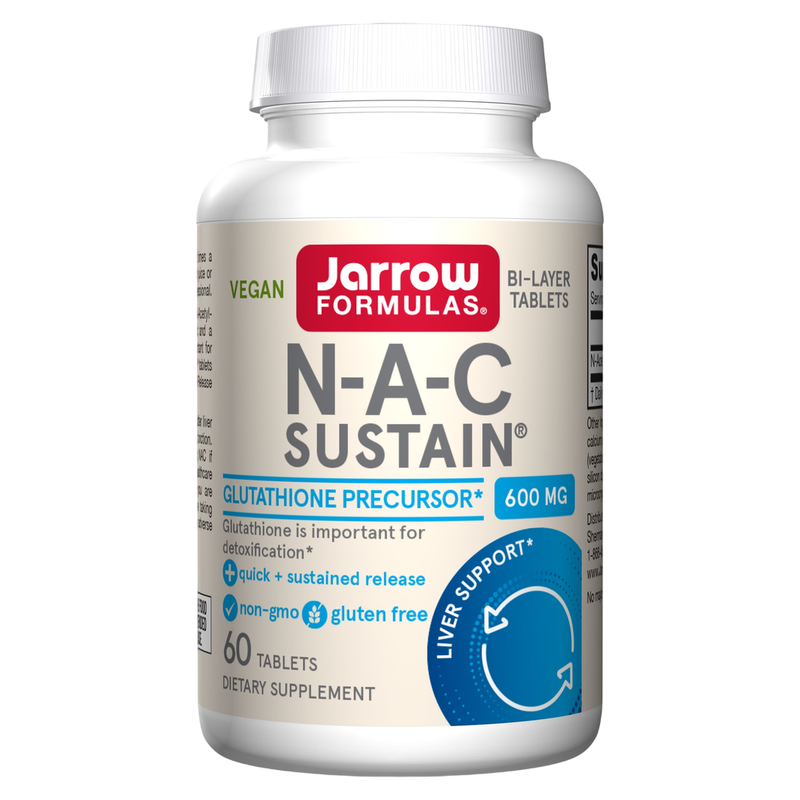 N-A-C Sustain 600mg (60 Tablets)