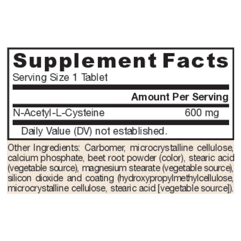 N-A-C Sustain 600mg (60 Tablets)