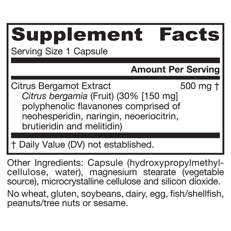 Citrus Bergamot (120 Capsules)