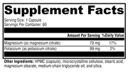K-Mg Citrate (60 Capsules)