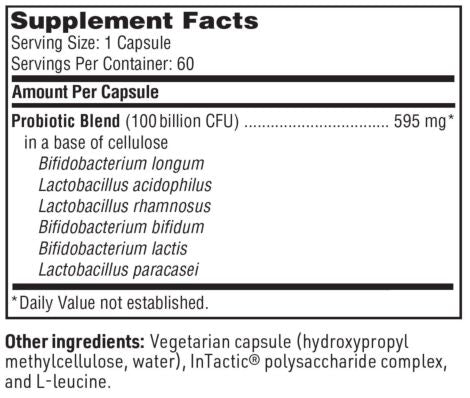 Ther-Biotic Leaky Gut (Factor 6) (60 Capsules)-Vitamins & Supplements-Klaire Labs - SFI Health-Pine Street Clinic