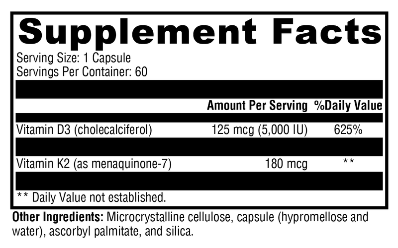 K2-D3 Max (60 Capsules)