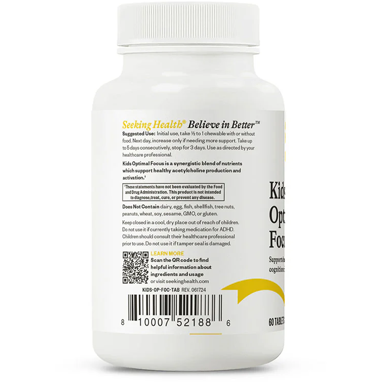 Kids Optimal Focus (60 Tablets)