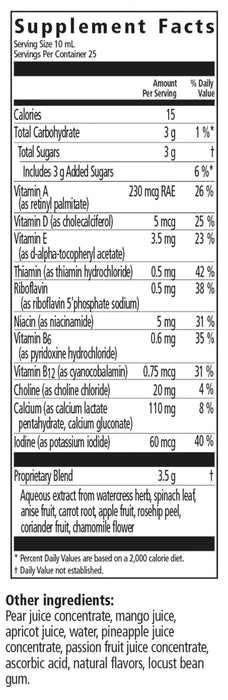 Floradix Kinder Love Gluten-Free Children's Multivitamin (8.5 Ounces)-Vitamins & Supplements-Salus-Pine Street Clinic