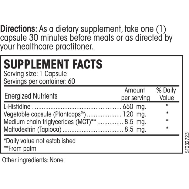 L-Histidine Guard (60 Capsules)