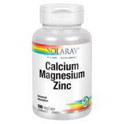 Calcium, Magnesium, Zinc (100 Capsules)