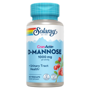 D-Mannose with CranActin Cranberry Extract 1000mg (60 Capsules)