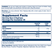D-Mannose with CranActin Cranberry Extract 1000mg (60 Capsules)