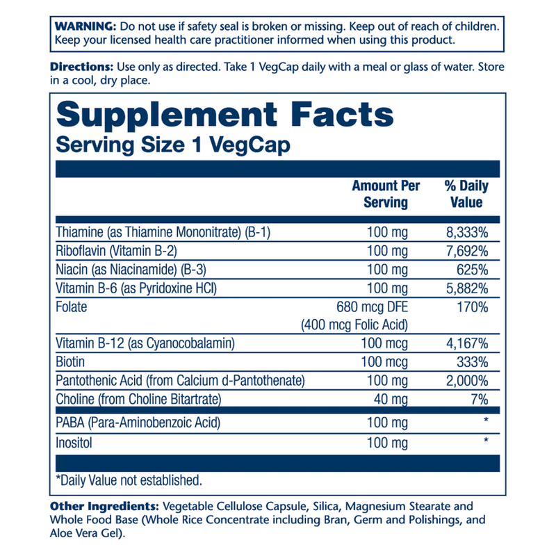 Vitamin B-Complex 100 (100 Capsules)