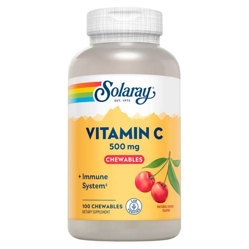 Vitamin C 500mg, Cherry (100 Tablets)