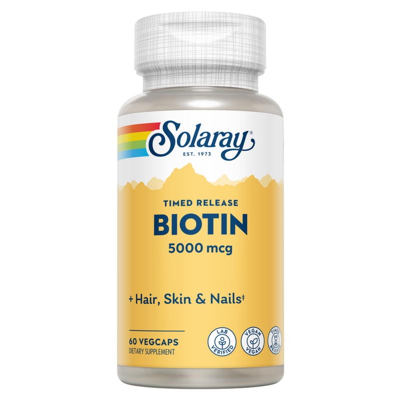 Biotin, Timed-Release 5,000mcg (60 Capsules)
