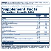 Vitamin B-Complex, Strawberry (50 Chewables)