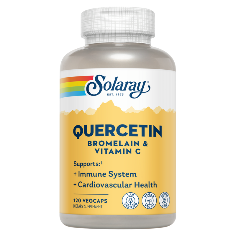 QBC Plex Quercetin & Bromelain + Vitamin C (120 Capsules)