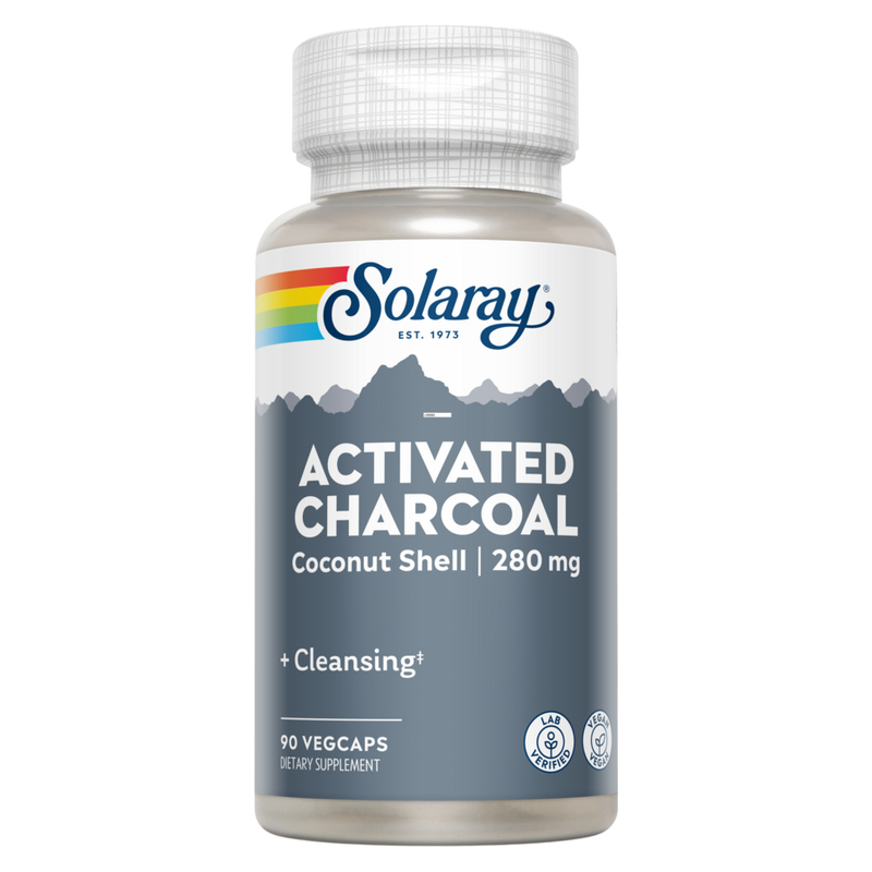 Activated Charcoal 280mg (90 Capsules)