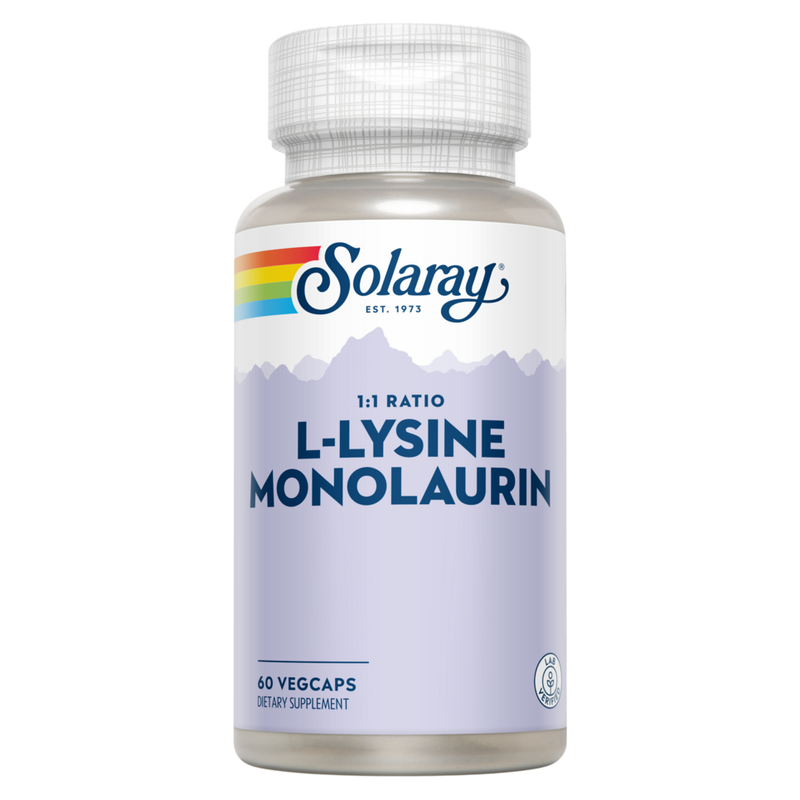 L-Lysine Monolaurin 1:1 Ratio (60 Capsules)