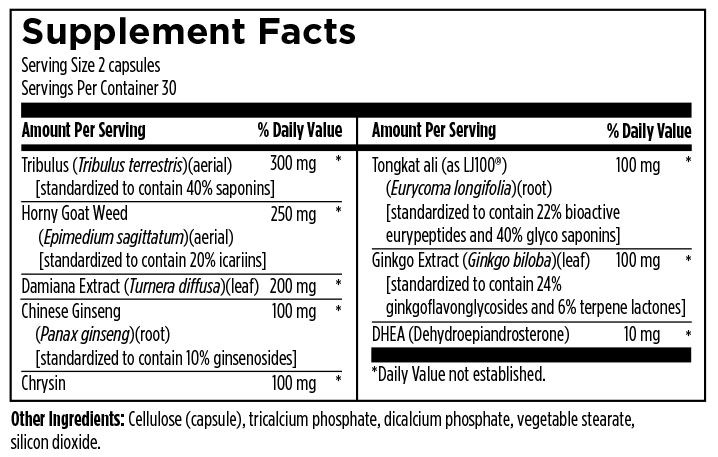 LibidoStim-F (60 Capsules) Supplement Facts