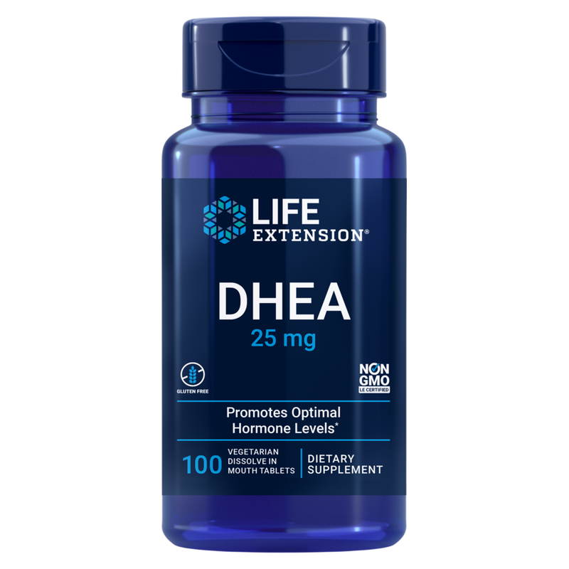 DHEA (dehydroepiandrosterone) 25mg (100 Capsules)